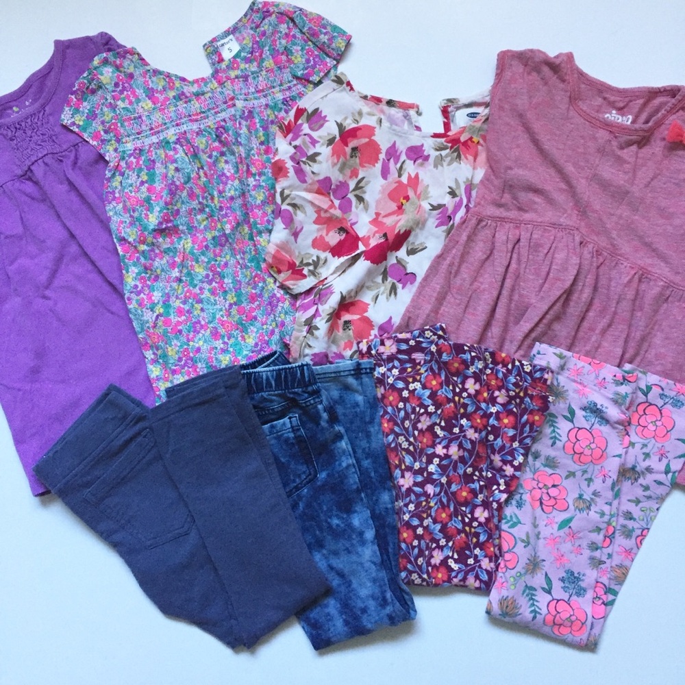 Girls 5T outfit lot Pants & Tops